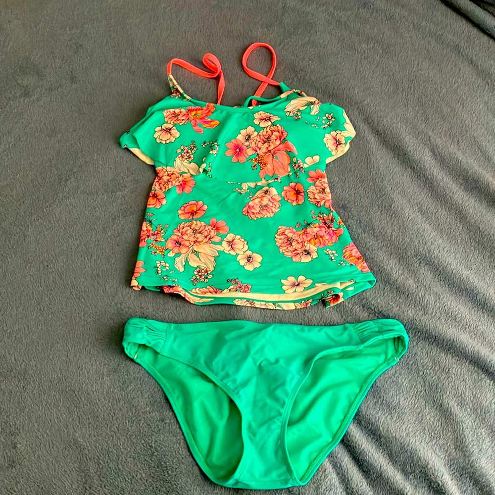 2 piece swimsuit; medium